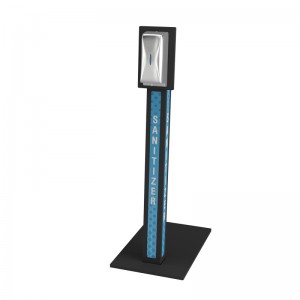 TMJ708 Wholesale Fashion Design Metal Hand Sanitizer Dispenser Rack Display
