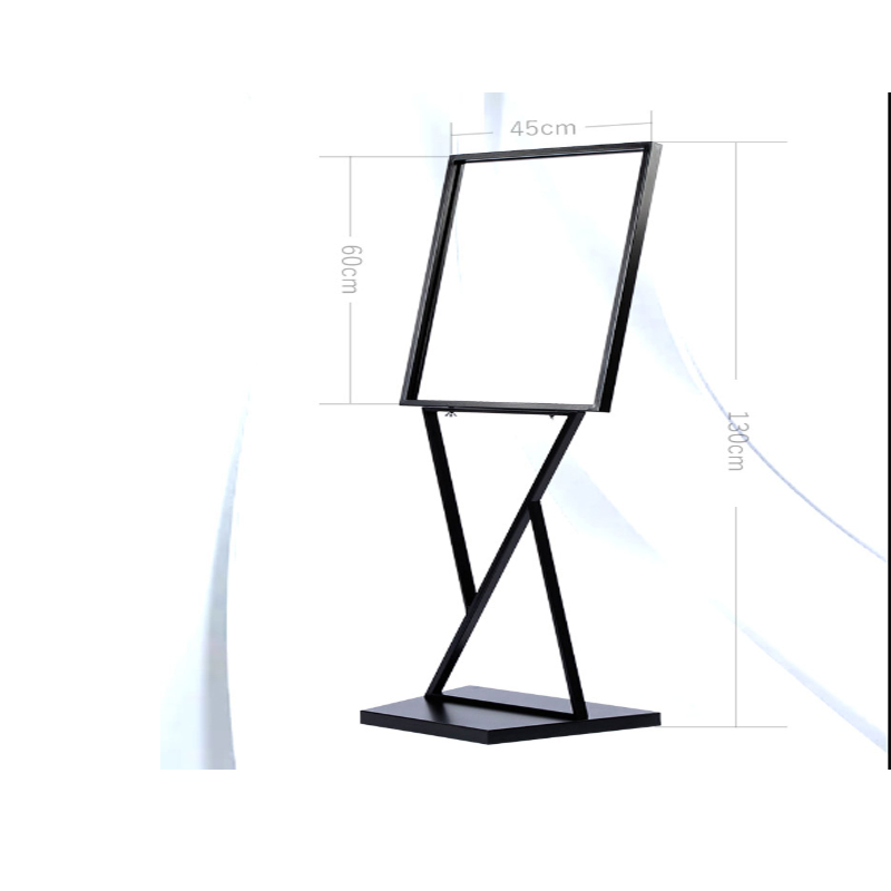 MJ PP-558 A frame stable portable advertising mobile poster banner foldable poster stand