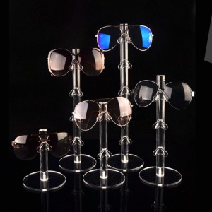 TMJ PP-578 Customized Fashion Sunglasses Stand Acrylic Sunglasses Display Rack