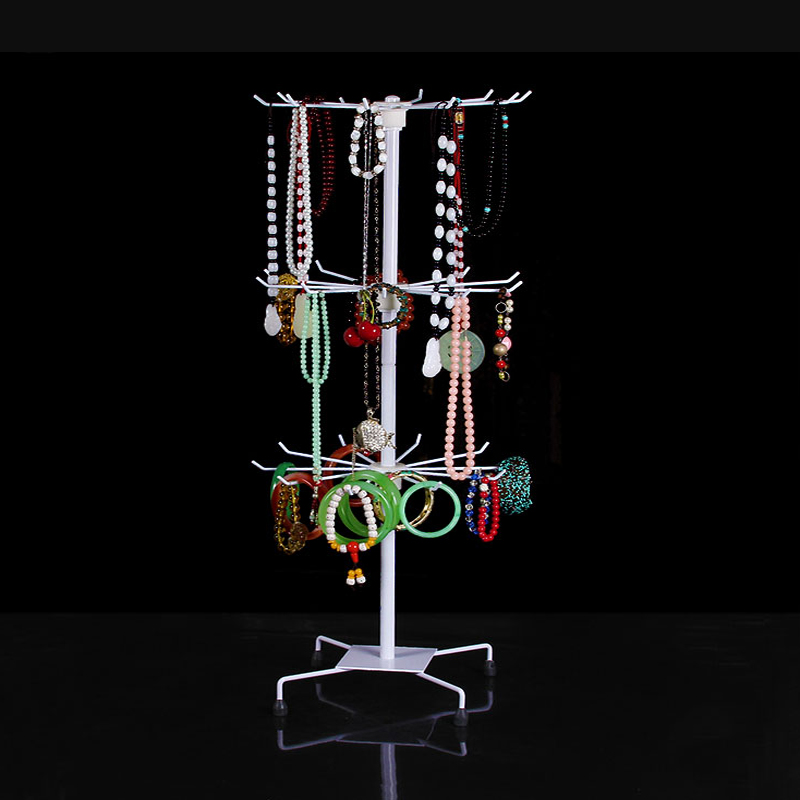 TMJ PP-588 Factory custom OEM acrylic jewelry display acrylic rotating earring display stand